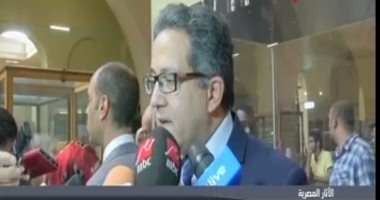 وزير الآثار: المتحف المصرى بالتحرير لن يموت وسنفتتح الجناح الشرقى نوفمبر المقبل