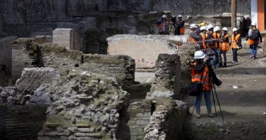 اكتشاف أطلال كنيسة أثناء عملية حفر بشمال إيطاليا