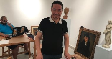مدير مجمع الفنون: استعدادات لمعرض "أم كلثوم" ووثائق تعرض لأول مرة الفنان على سعيد مدير مجمع الفنون