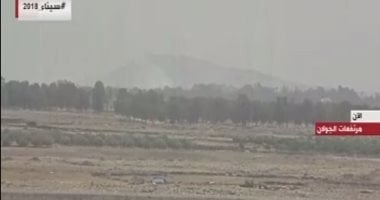 فيديو.. إطلاق للنيران فى مرتفعات الجولان السورية المحتلة