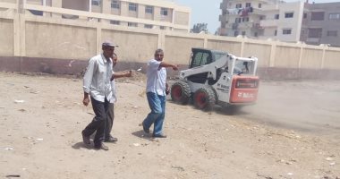 صور.. حملات نظافة وتشجير بـ3 قرى بمركز قلين فى كفر الشيخ