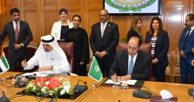 الأمانة العامة للجامعة العربية توقع عقد المشاركة فى فعاليات "اكسبو 2020-دبى"