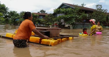 مصرع 11 شخصا ونزوح أكثر من 100 ألف بسبب الفيضانات الموسمية فى ميانمار