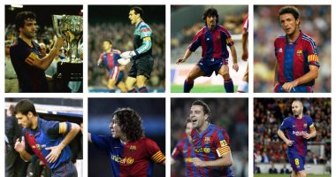 قبل انضمام ميسي.. تعرف على آخر 10 قادة فى برشلونة.. صور