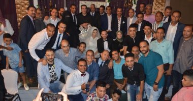 صور .. أسرة التحكيم ونجوم الإعلام فى حفل زفاف كريمة أيمن دجيش