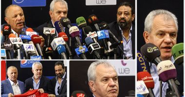 اتحاد الكرة يعلن خافيير أجيرى مديرا فنيا للمنتخب فى مؤتمر صحفى