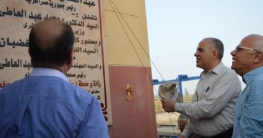 محافظ بورسعيد: محطة صرف الحسينية تشجع الاستزراع النباتى