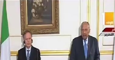 وزير خارجية إيطاليا: روابط تاريخية طويلة وقواسم مشتركة بين القاهرة ورما