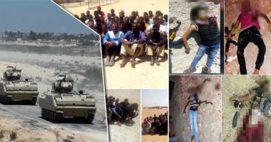 القوات المسلحة: مقتل 26 تكفيريا بالعريش فى العملية سيناء 2018 