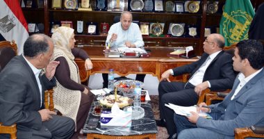 محافظ القليوبية يستقبل رئيس هيئة الأوقاف المصرية لإنشاء مدارس ومستشفيات
