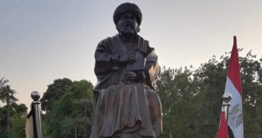 صور.. أفغانستان تهدى مصر تمثال جمال الدين الأفغانى فى ذكرى قناة السويس الجديدة
