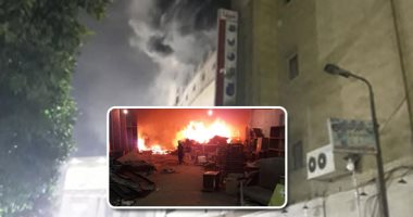 فيديو وصور.. السيطرة على حريق سينما ريفولى