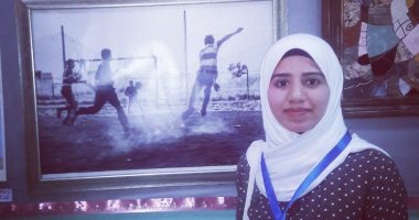أسماء تشارك "صحافة المواطن" بموهبتها فى الرسم وتحلم بأكاديمية لتعليم الأطفال