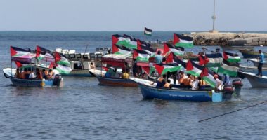 تظاهرة بحرية بغزة السبت المقبل رفضا لحصار الاحتلال الإسرائيلى