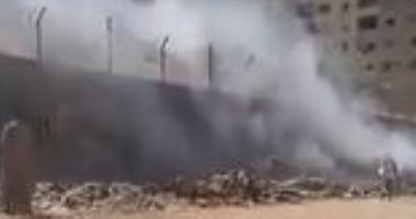 قارئ يشكو من انتشار القمامة وحرقه بشارع جسر السويس 