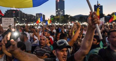 مظاهرات فى رومانيا للمطالبة باستقالة الحكومة المتهمة بالفساد