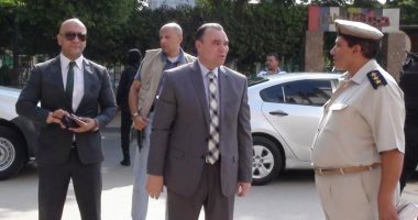 مدير أمن المنوفية يتفقد خدمات الكنائس بمدينة شبين الكوم ومركز شرطة الشهداء