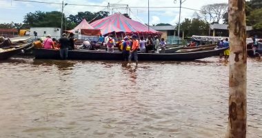 صور.. فيضانات فنزويلا تهدد البلاد وتترك 9000 متضرر  