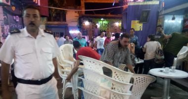 حملة مسائية مكبرة لإزالة الإشغالات وسط الإسكندرية