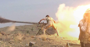 قوات الجيش اليمنى مدعوما بالتحالف تخوض معارك عنيفة ضد المليشيات بالملاجم
