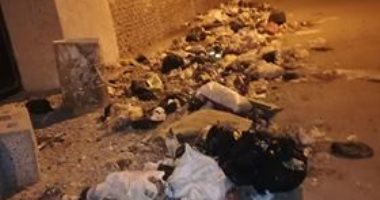 شكوى من انتشار القمامة بأحد شوارع أسوان