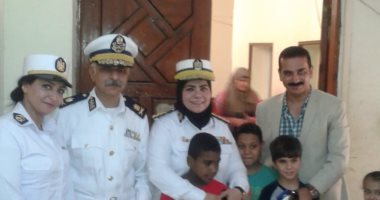 صور. . ضباط الجيزة فى زيارة لأطفال دار أهالينا للأيتام بمناسبة عيد الأضحى 