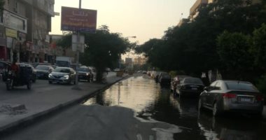 قارئ يشكو من غرق شارع منطقة الأردنية بمدينة 6 أكتوبر بسبب مياه الصرف