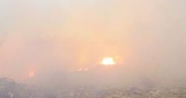 حريق بمقلب قمامة بعزبة أبو كاشيك بالبحيرة ومطالب بنقله خارج المساكن