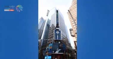 إعلانات نادى بيراميدز تغزو شوارع نيويورك الأمريكية.. فيديو