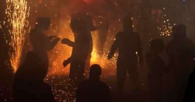 صور.. احتفالات فى فالنسيا بمهرجان "كوردا" السنوى