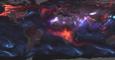 خريطة لـ ناسا تكشف عن حرائق الغابات والعواصف الاستوائية حول العالم