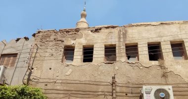 صور.. مسجد أبو غياتى بقرية العندليب الأسمر بالشرقية مهدد بالسقوط