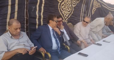 صور.. سعد الجمال يحضر احتفالية اليوم الرياضى بمركز شباب الصف