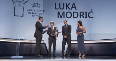 لوكا مودريتش يعلق على تتويجه بجائزة افضل لاعب فى اوروبا