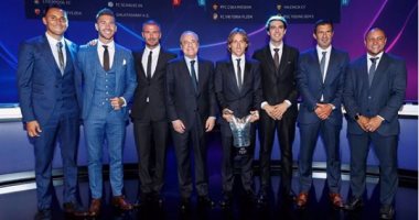راموس بعد فوزه جائزة أفضل مدافع بدورى الأبطال "ريال مدريد الأفضل عالميا"