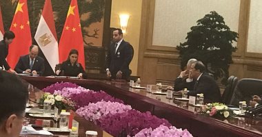 صور.. السيسي ونظيره الصينى يشهدان توقيع اتفاقيات فى التعاون الاقتصادى والفنى