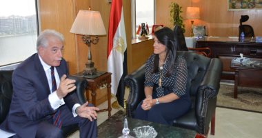 وزيرة السياحة تبحث تنمية السياحة مع محافظ جنوب سيناء