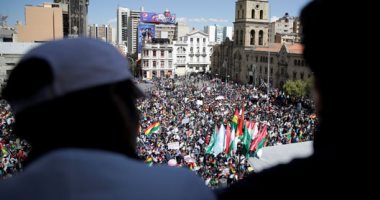 مظاهرات حاشدة فى بوليفيا احتجاجا على قتل الشرطة لمزارع كوكايين