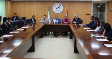 هيئة قضايا الدولة تستقبل طلبة كلية القانون بالأكاديمية العربية للعلوم