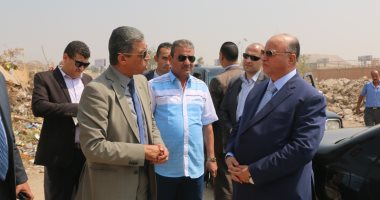 محافظ القاهرة يتفقد مقلب الوفاء الأمل لتجميع المخلفات بالمنطقة الشرقية