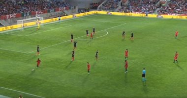 فيديو.. البرتغال يتعادل مع كرواتيا 1 - 1 فى الشوط الأول وديا 