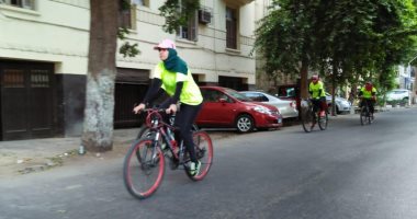 وزارة الرياضة تنظم مهرجان دراجات بميدان التحرير.. صور