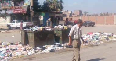 القمامة بمنطقة بهتيم تحول حياة سكان شبرا الخيمة إلى جحيم