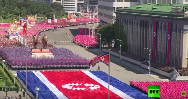 شاهد ..احتفالات كوريا الشمالية بالذكرى الـ70 لتأسيسها