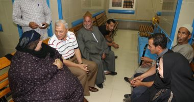 محافظ المنوفية يتفقد مستشفى الرمد بشبين الكوم 