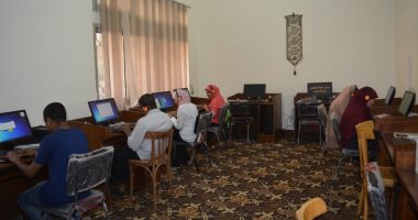 ختام دورة تنمية مهارات الحاسب الآلى للطلاب المكفوفين بجامعة الأزهر فرع أسيوط