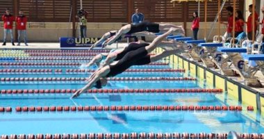 رويدا هشام تتوج بذهبية سباق 200 متر فراشة فى بطولة إفريقيا للسباحة بالجزائر