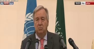 الأمين العام للأمم المتحدة: اتفاق السلام بين إثيوبيا وإريتريا فى جدة تاريخى
