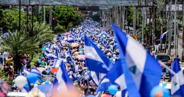 صور.. تجدد المظاهرات المطالبة برحيل الحكومة فى نيكاراجوا