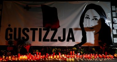 صور.. وقفة احتجاجية للاحتفال بمرور 11 شهر على مقتل الصحفية جاليزيا بمالطا 